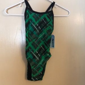 Girls youth one piece swim suit